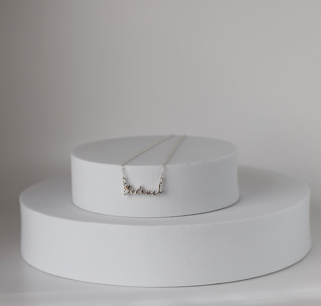 Beloved Necklace in Sterling Silver