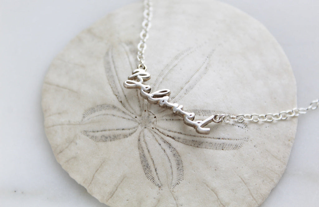 Beloved Necklace in Sterling Silver