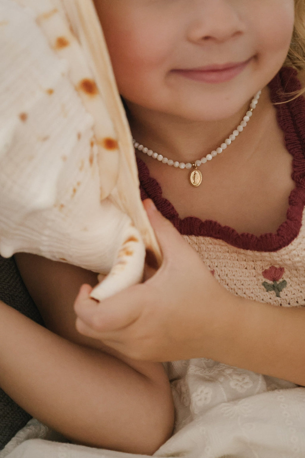 Little Eleanor's Miraculous Medal Necklace