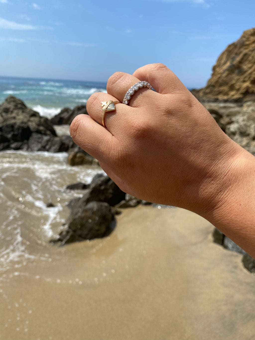 Sacred Heart Ring in 14k Gold