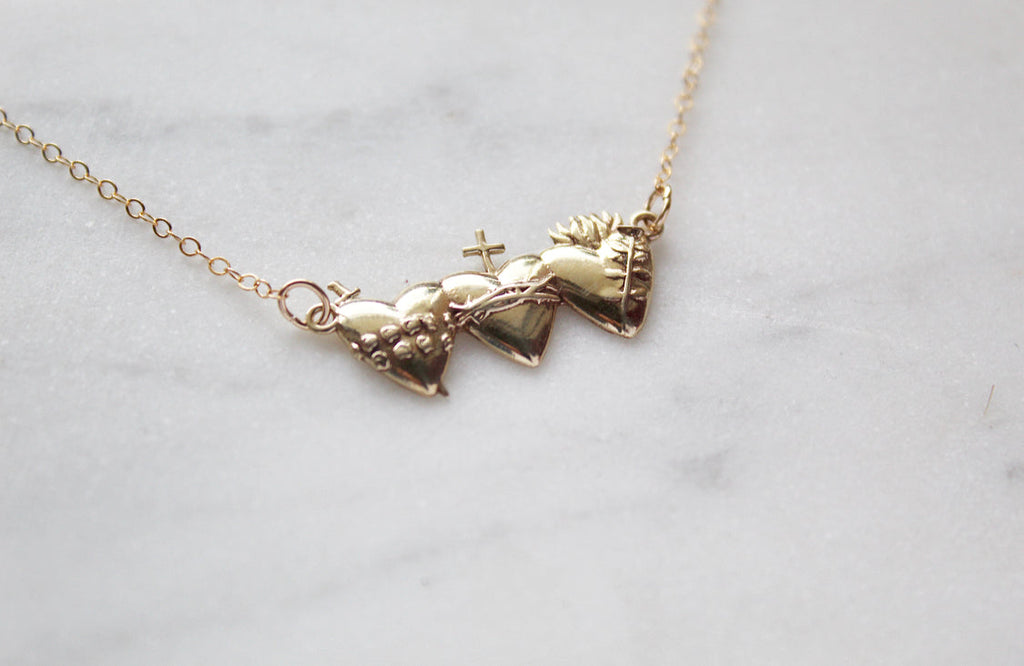 Holy Family Hearts® Necklace