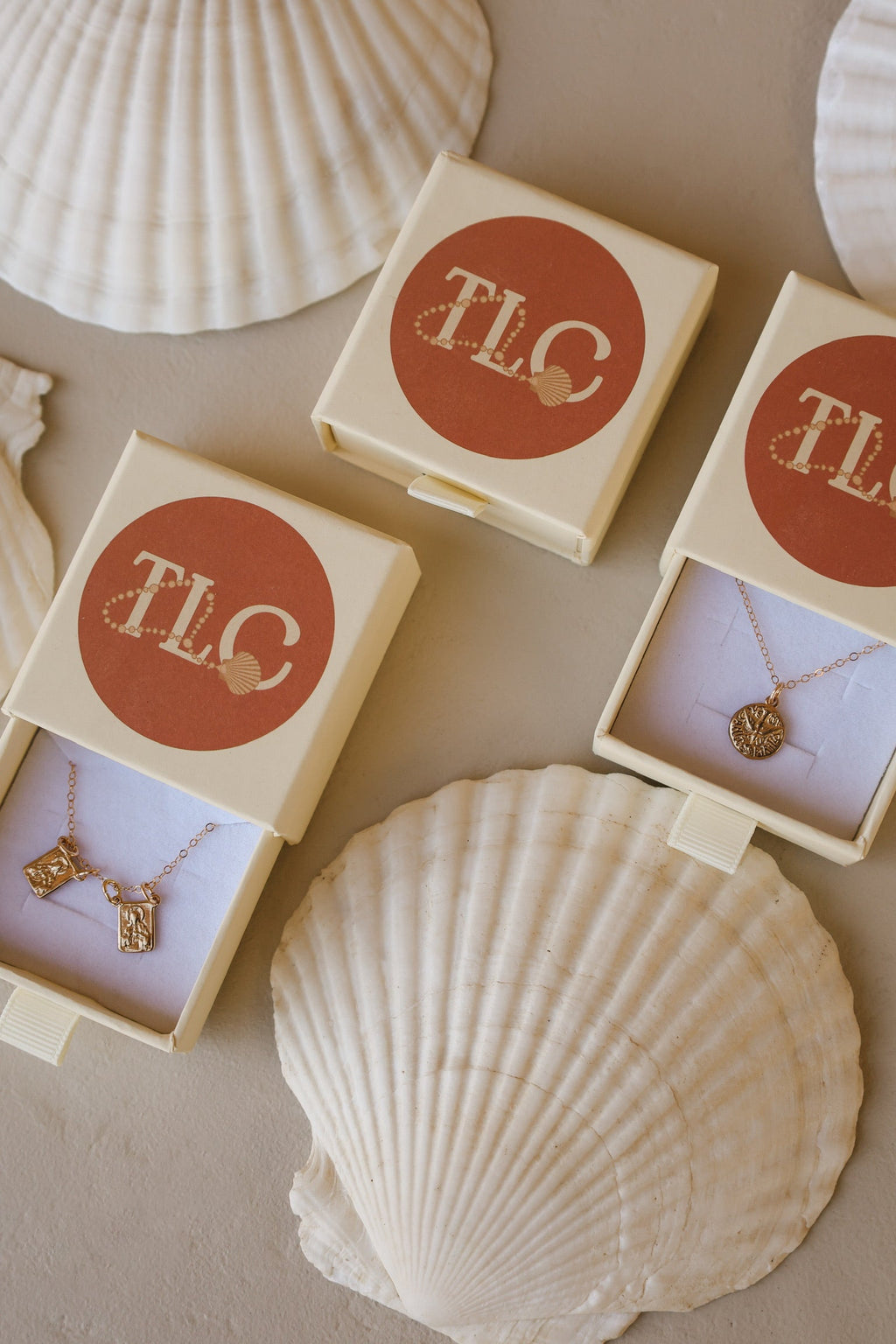 Gold Vermeil Scapular Necklace