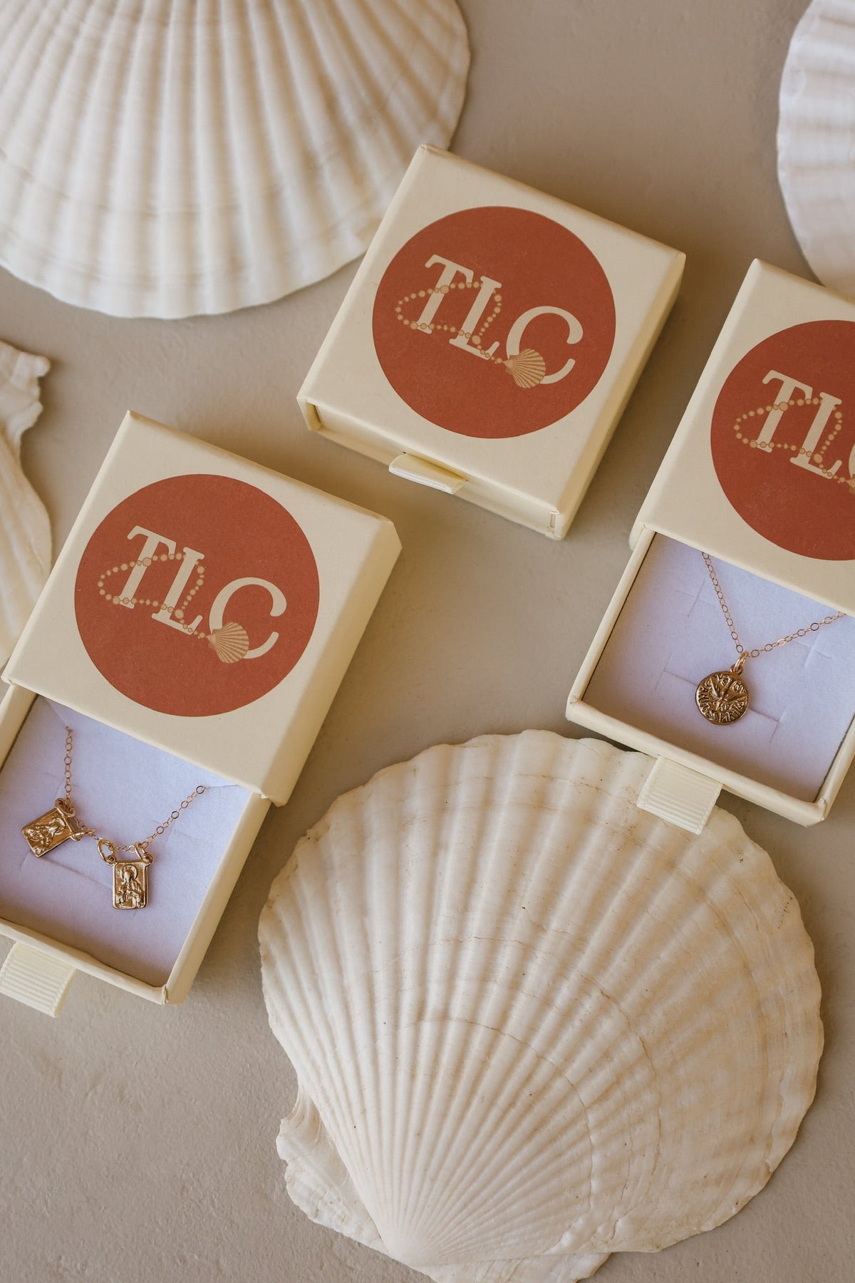 Gold Vermeil Scapular Necklace