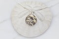 Jesus and Mary Necklace in Sterling Silver
