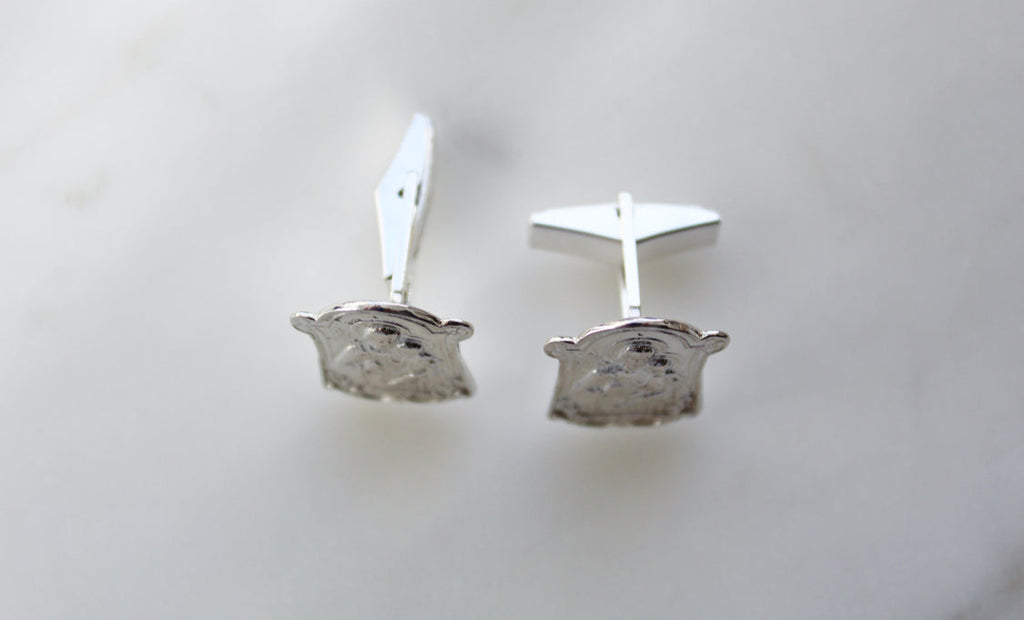 St. Joseph Cufflinks in 925 Sterling Silver