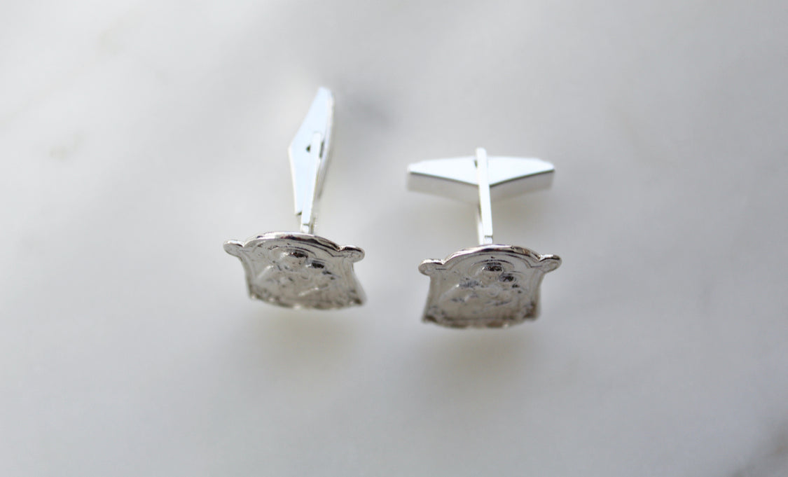 St. Joseph Cufflinks in 925 Sterling Silver