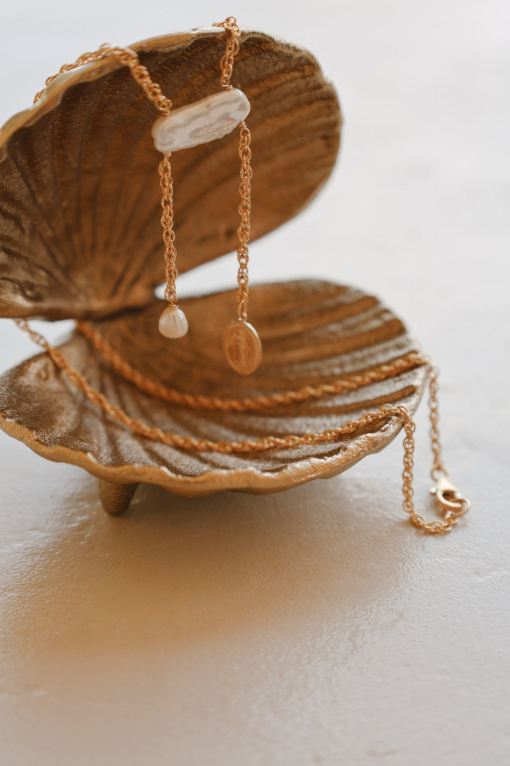 Little Juliette Miraculous Medal Necklace