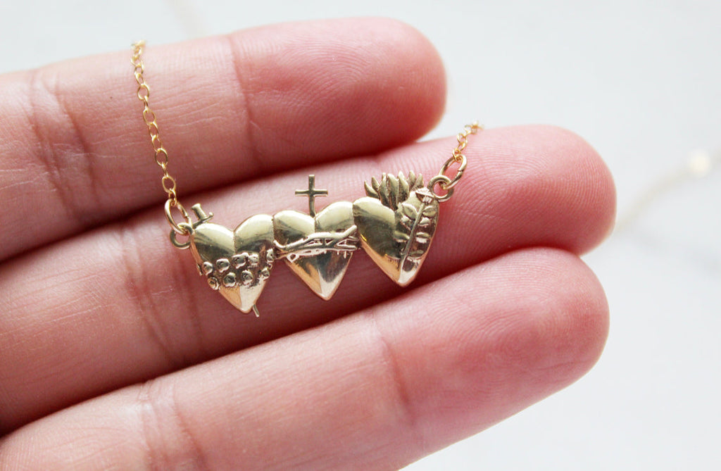 Holy Family Hearts® Necklace