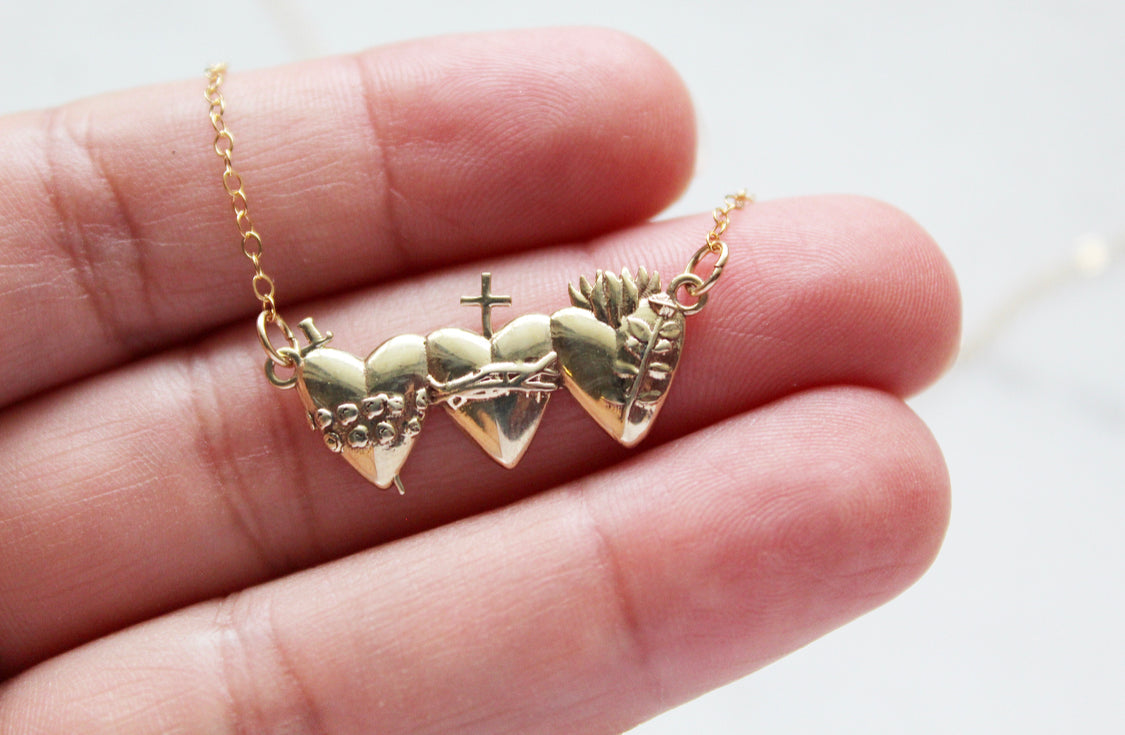 Holy Family Hearts® Necklace