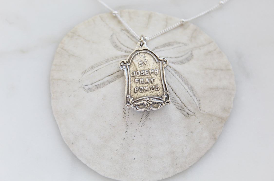 Saint Joseph Necklace|925 Sterling Silver