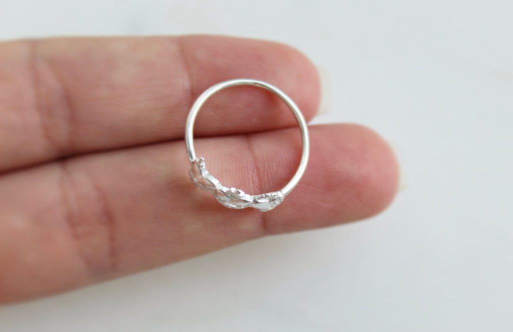 Holy Family Hearts® Ring in Sterling Silver