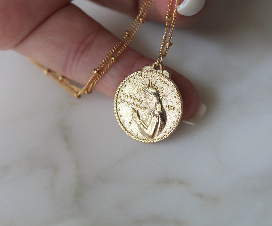 Mother Teresa Necklace