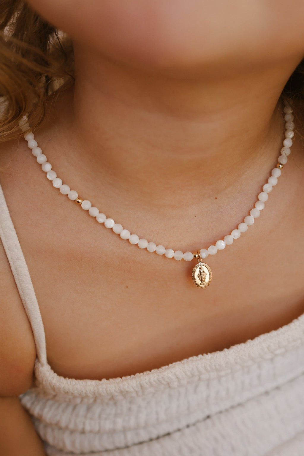 Little Eleanor's Miraculous Medal Necklace