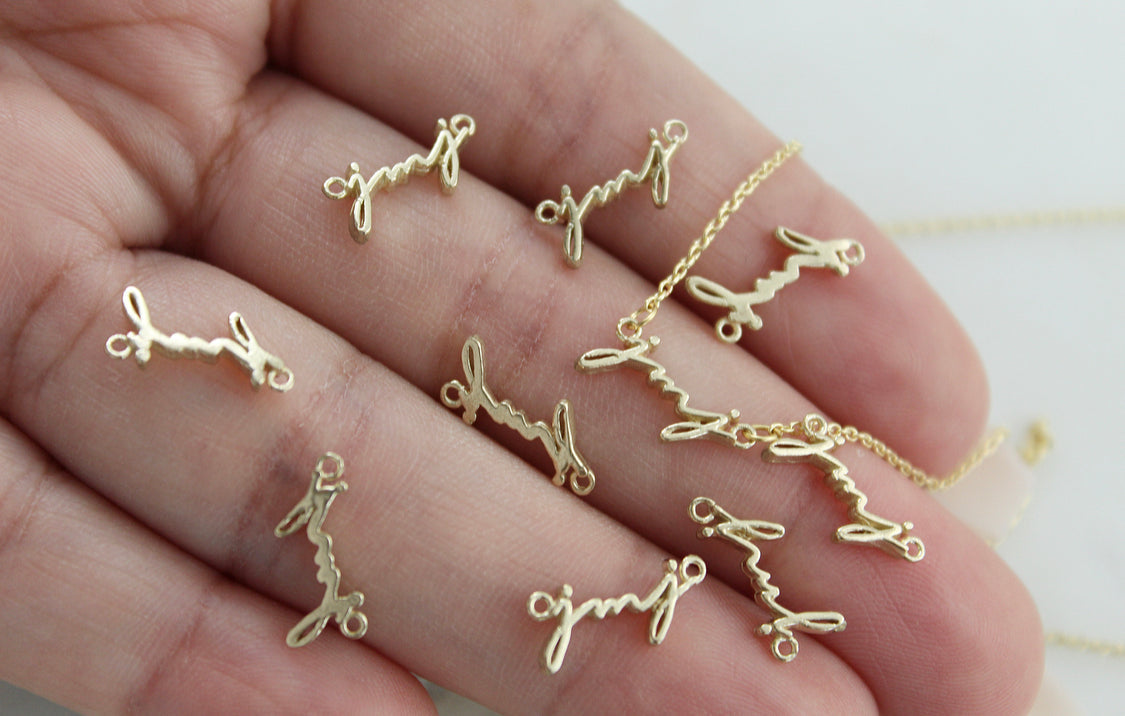 14K Gold JMJ Necklace