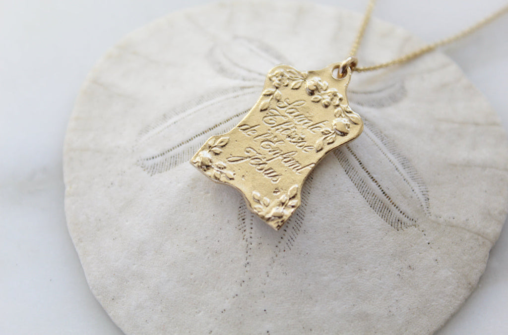 St. Therese of Lisieux 14K Gold