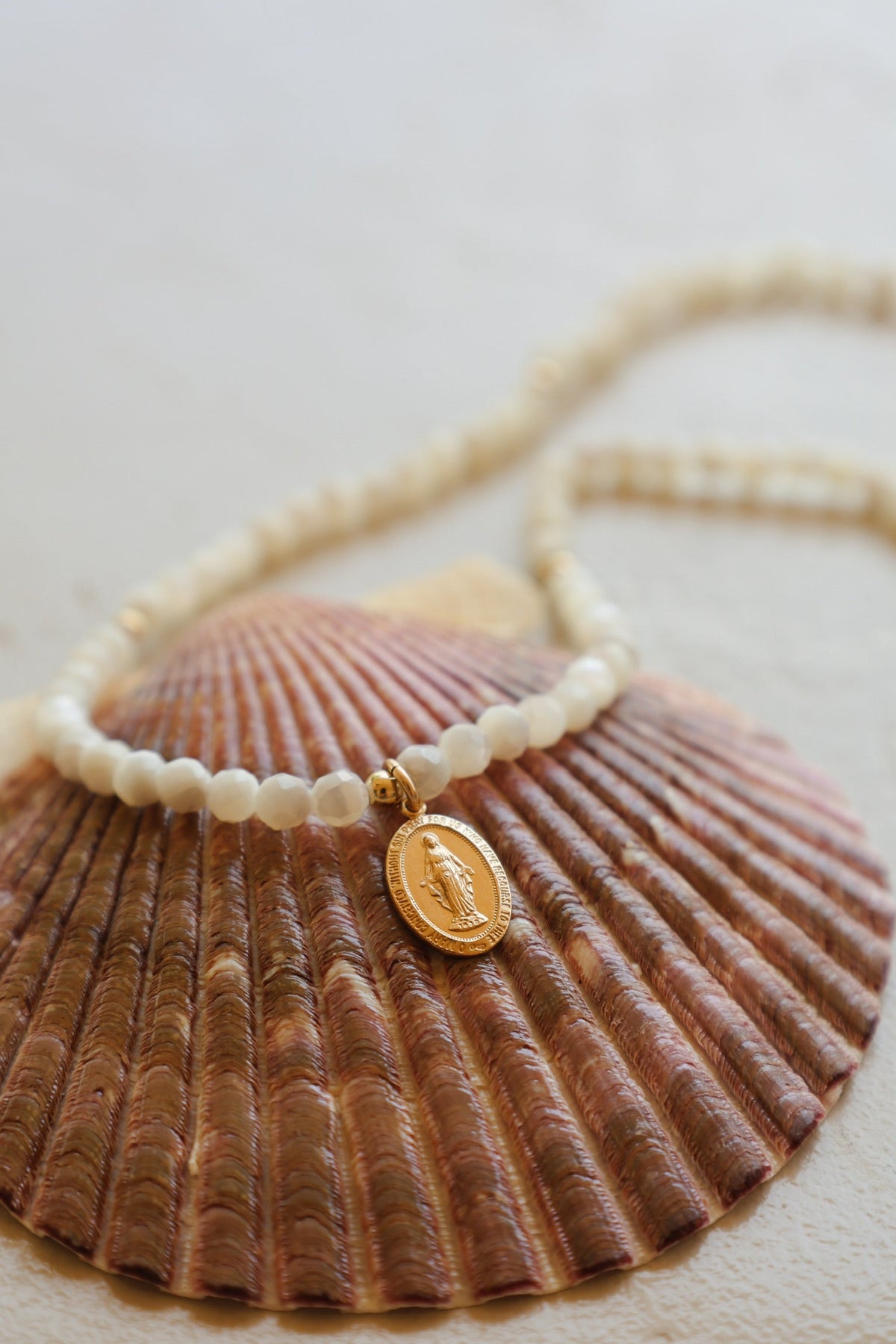 Little Eleanor's Miraculous Medal Necklace