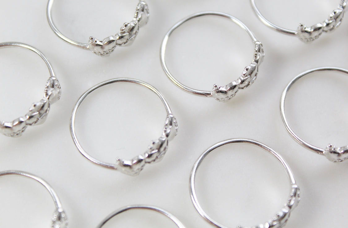 Holy Family Hearts® Ring in Sterling Silver