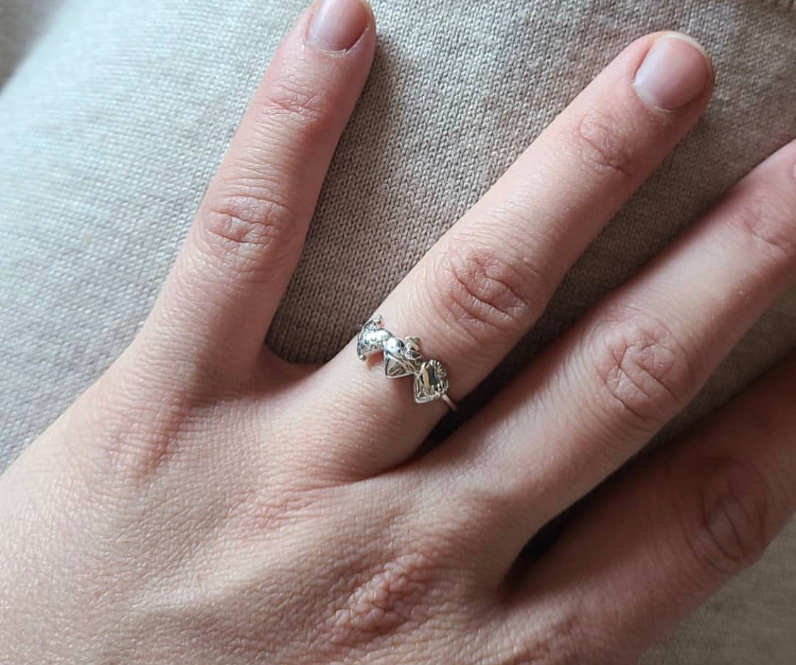 Holy Family Hearts® Ring in Sterling Silver