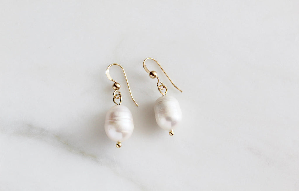 Giannas Pearl earrings