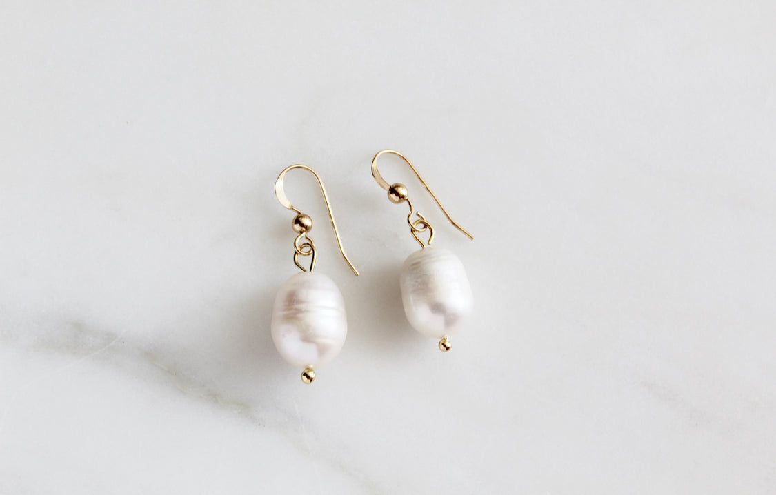 Giannas Pearl earrings