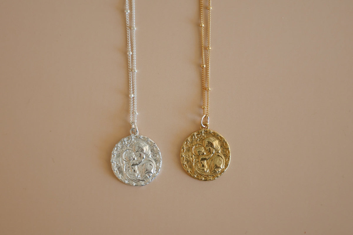 Mother and Child Necklace
