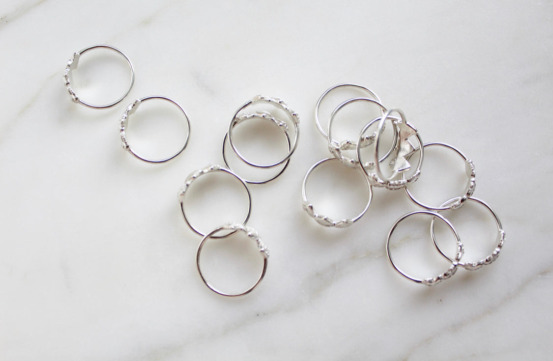Holy Family Hearts® Ring in Sterling Silver
