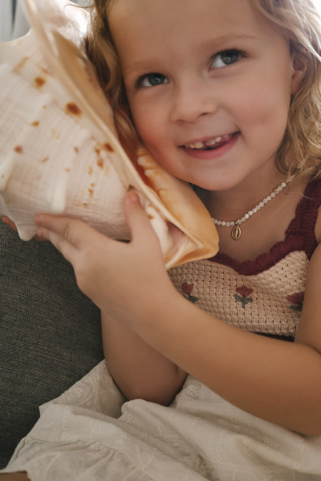 Little Eleanor's Miraculous Medal Necklace