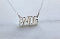 AMDG in Sterling Silver