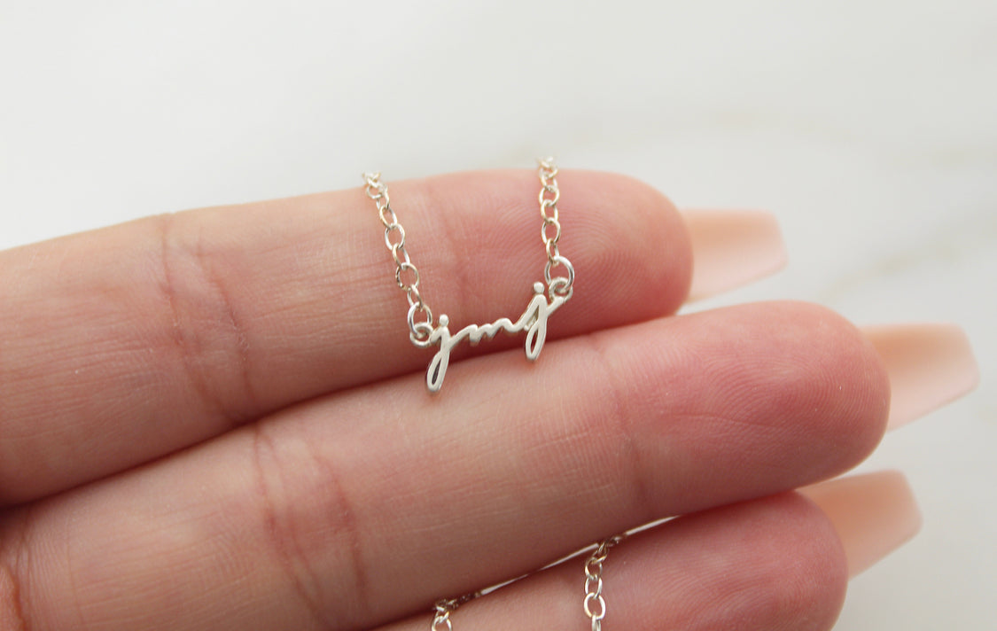 JMJ Necklace in Sterling Silver