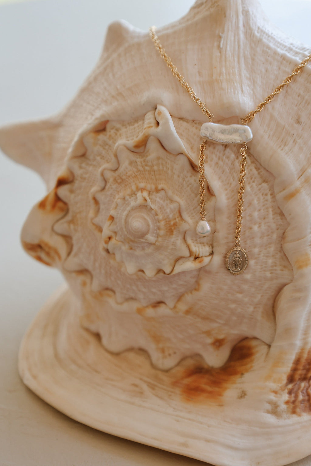 Little Juliette Miraculous Medal Necklace