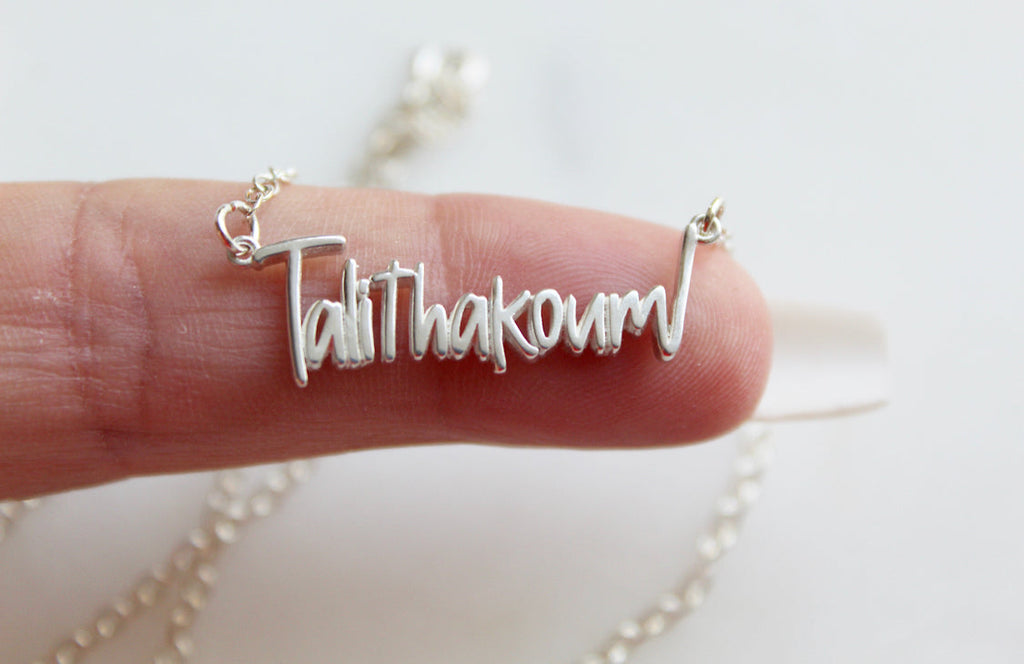 Talitha Koum necklace in Sterling Silver