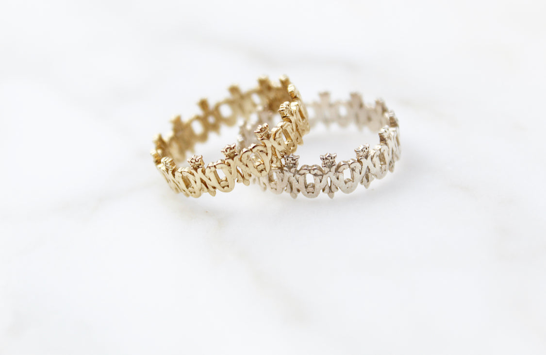 Maria Auspice Ring in Sterling Silver