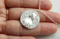 St. Joan Of Arc Necklace in 925 Sterling Silver