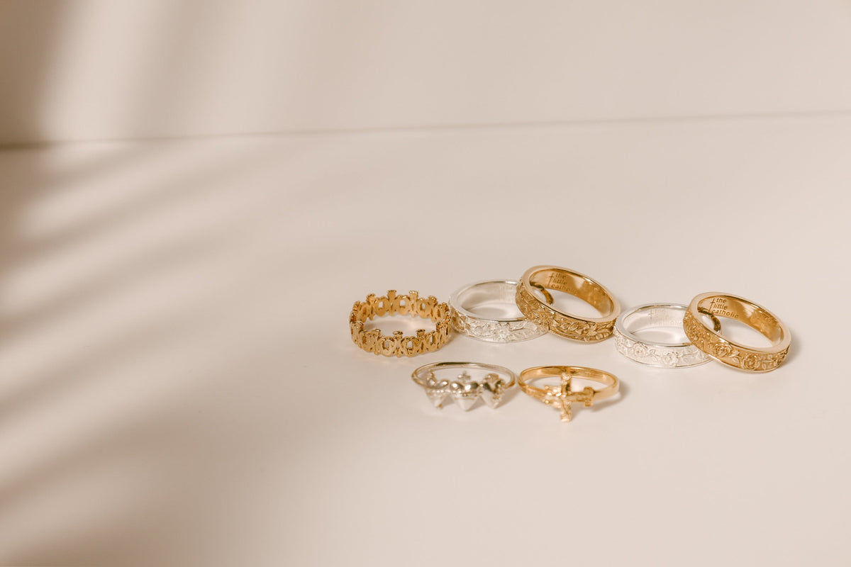 San Damiano Ring in Gold Vermeil