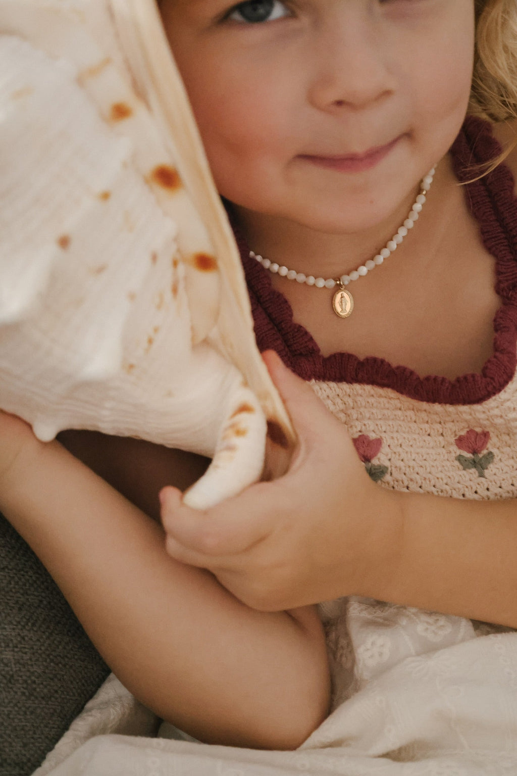 Little Eleanor's Miraculous Medal Necklace