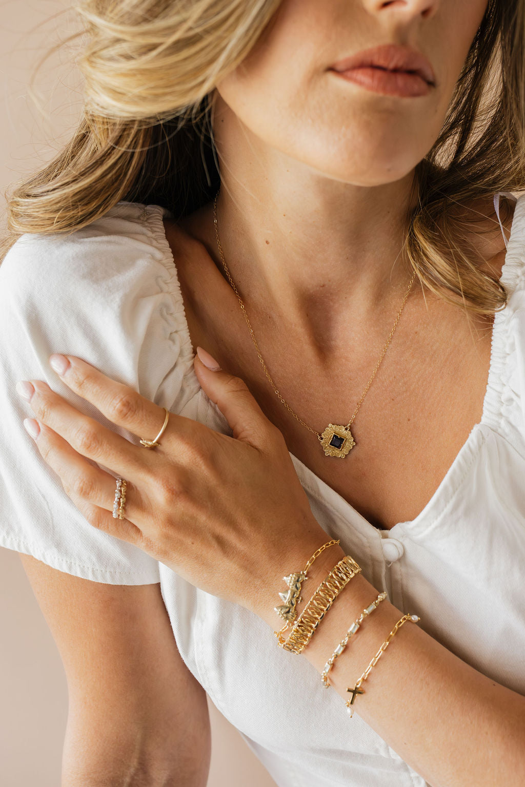 Dwell Necklace | Vermeil