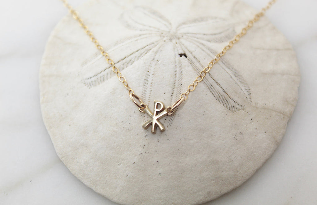 Chi Rho Necklace