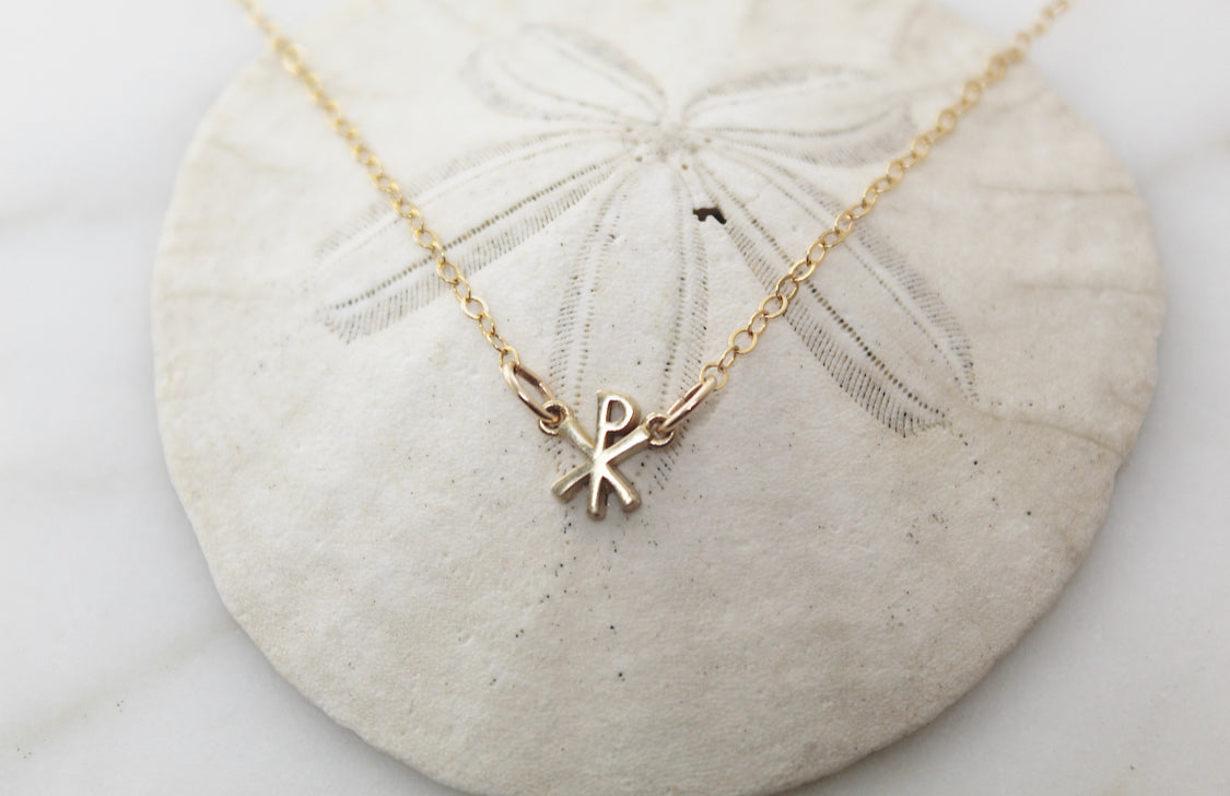 Chi Rho Necklace