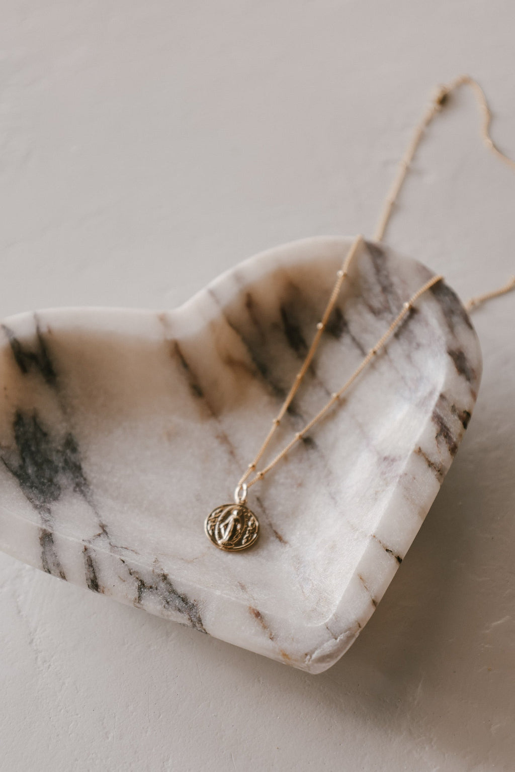 Round Miraculous Medal