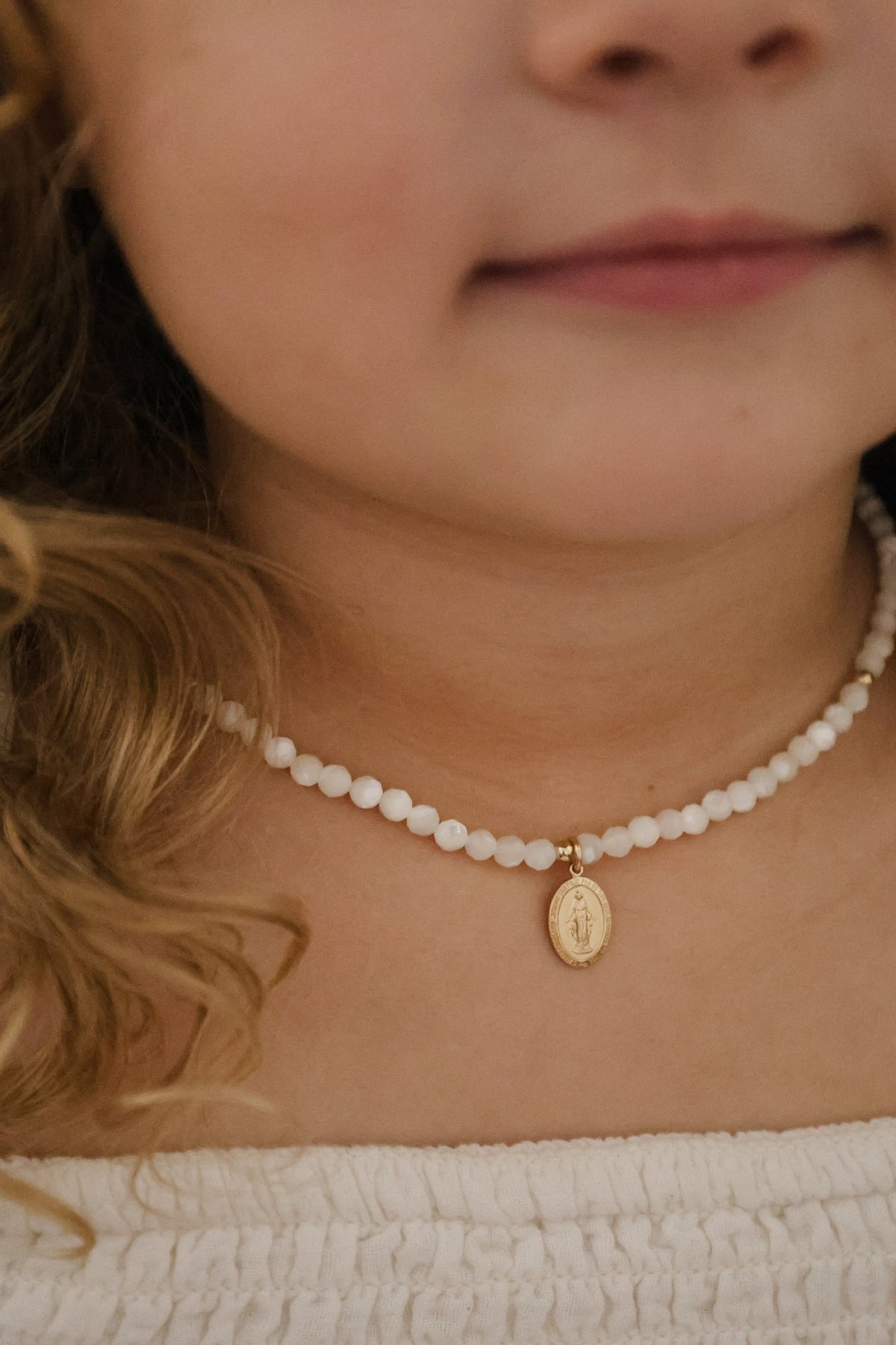 Little Eleanor's Miraculous Medal Necklace