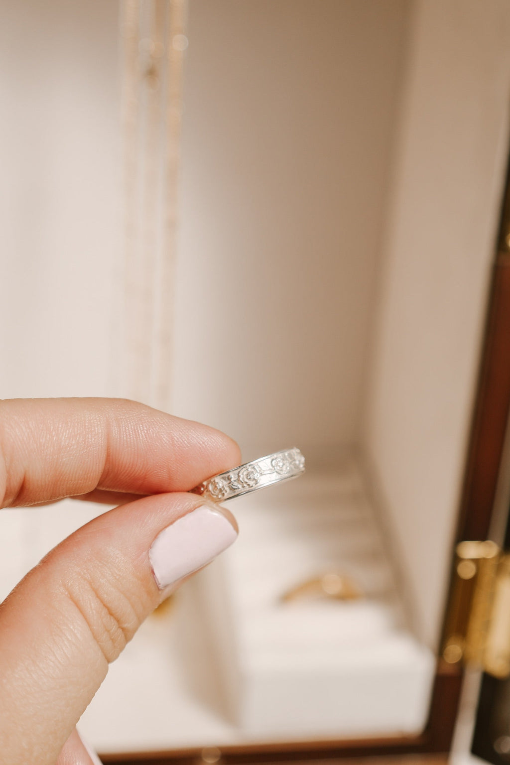 Roselle Ring | Silver