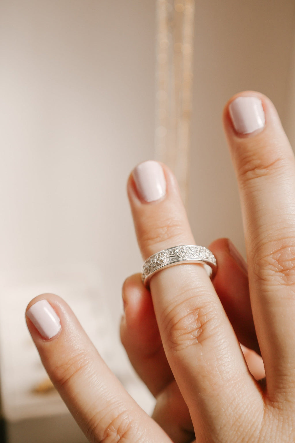 Roselle Ring | Silver