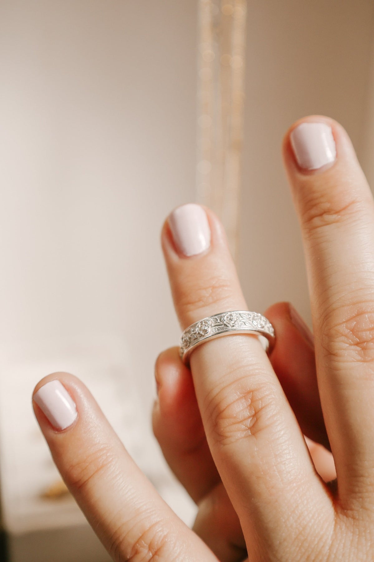 Roselle Ring | Silver