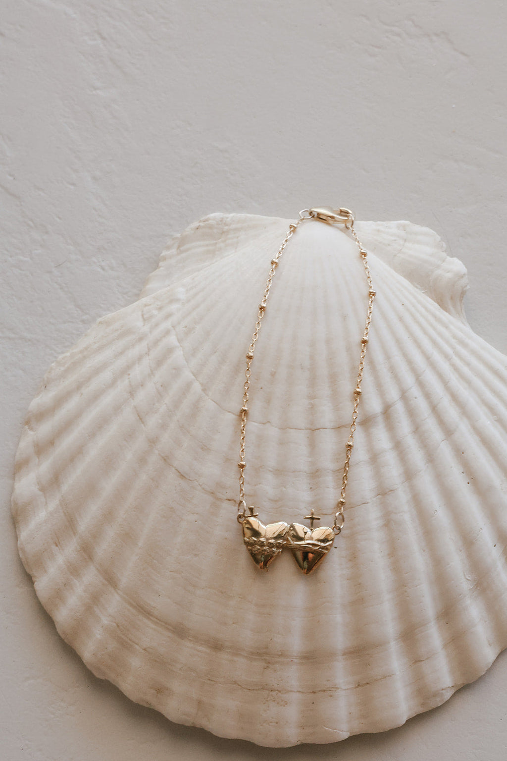 Sacred Heart and Immaculate Heart Bracelet *Made to Order*