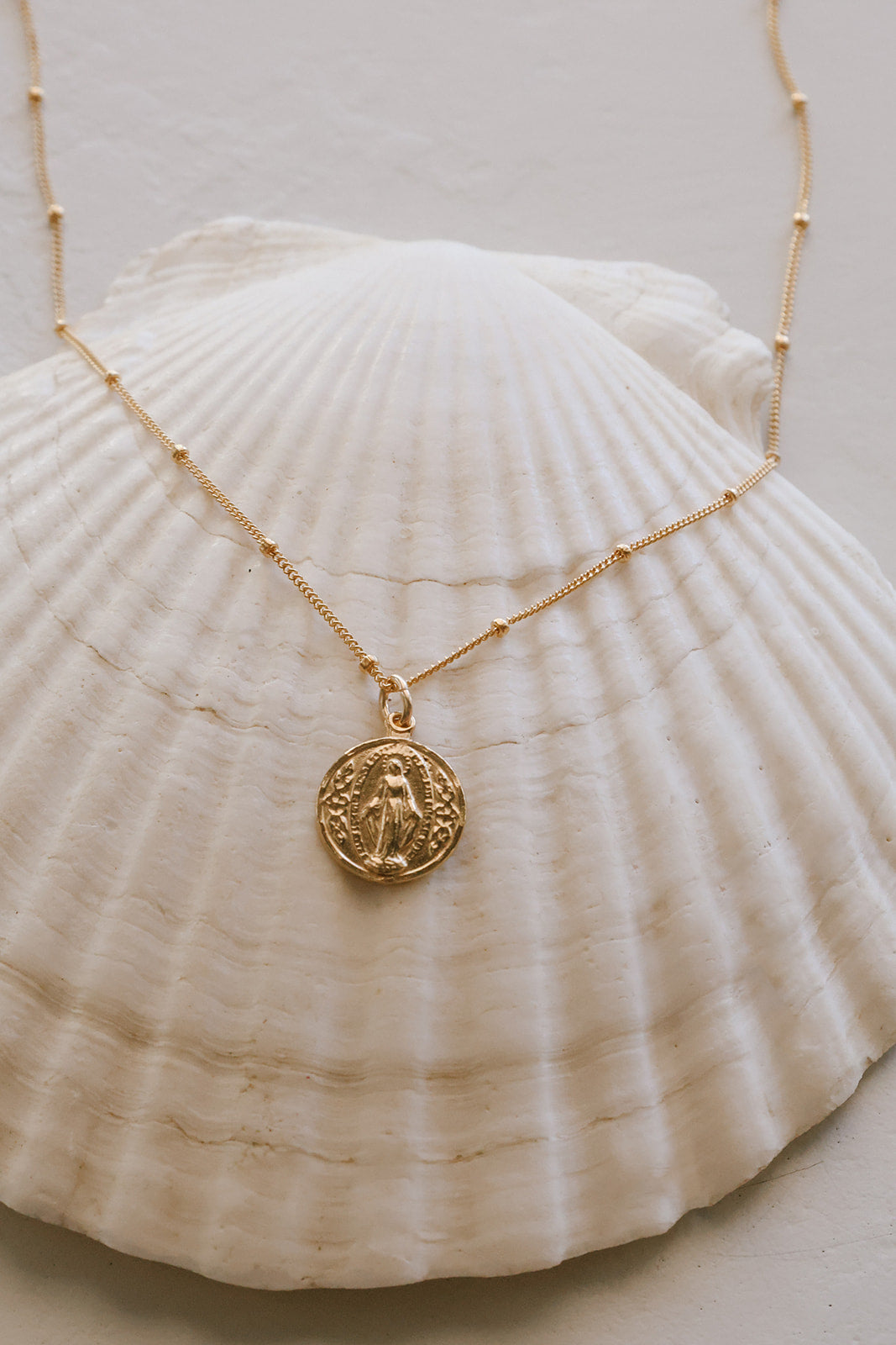 Round Miraculous Medal