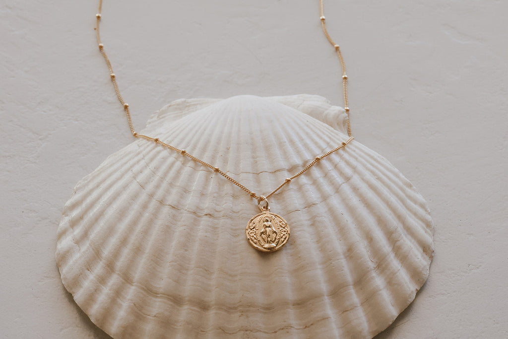 Round Miraculous Medal