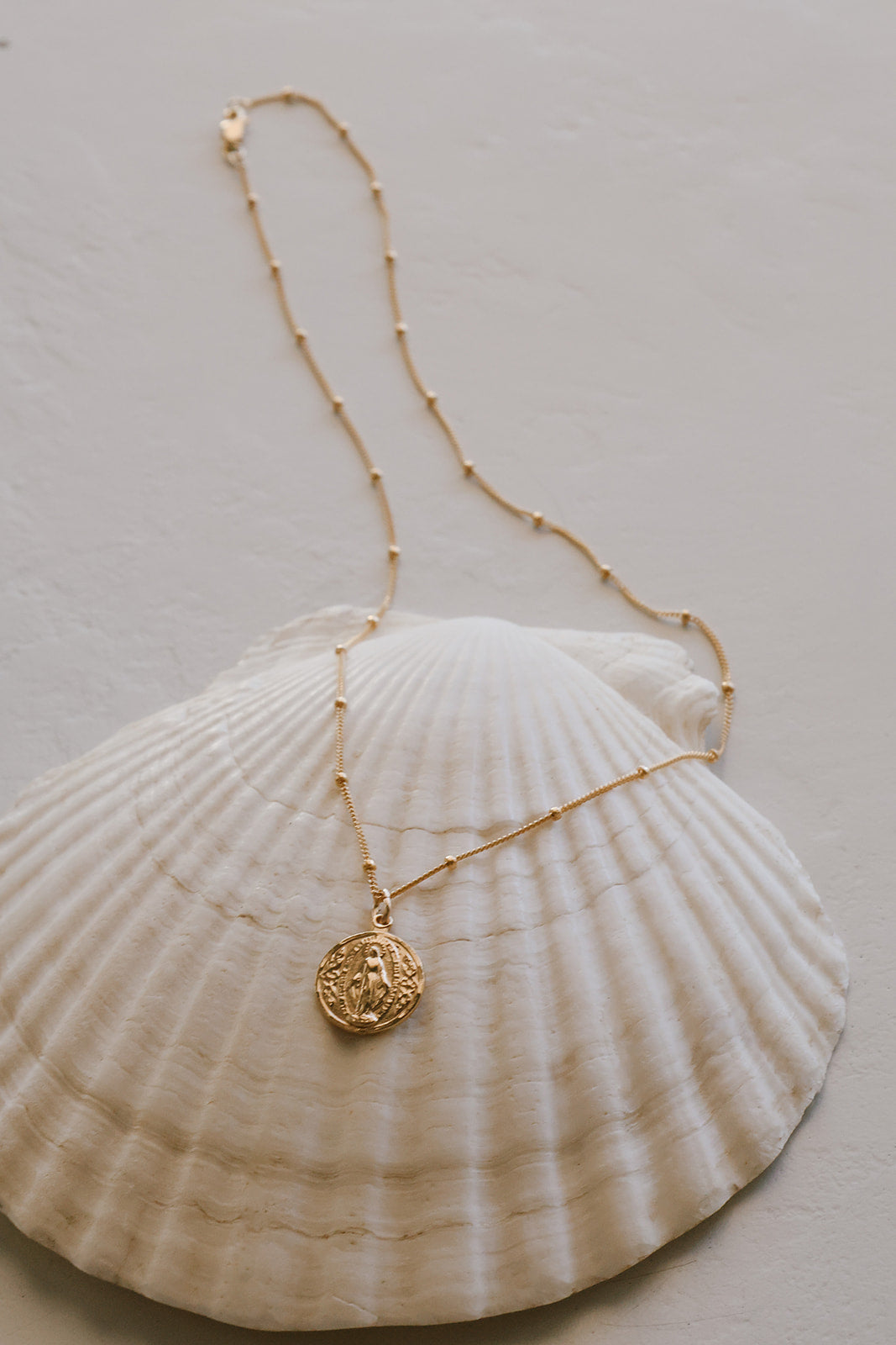 Round Miraculous Medal