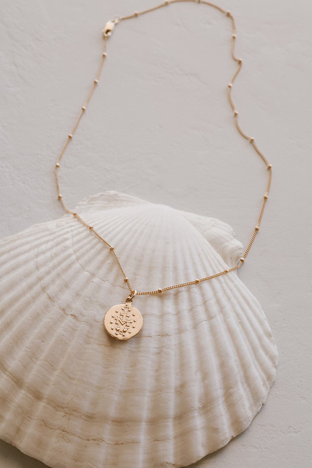 Round Miraculous Medal