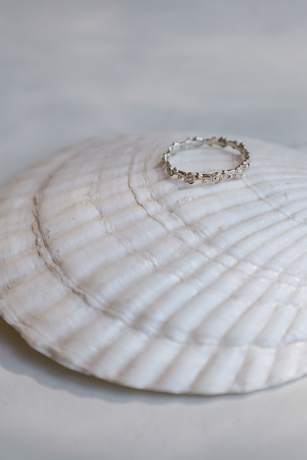 Mystical Rose Ring in Sterling Silver