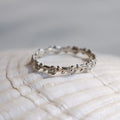 Mystical Rose Ring in Sterling Silver